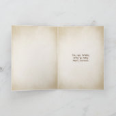 Verjaardagsbericht in een fles kaart (Binnen)