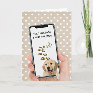 verjaardagsbericht op mobiele telefoon kaart