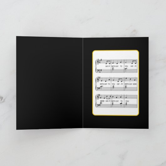 Verjaardagsbieren op zwart kaart (Binnen)