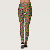 Verjaardagsbloemen Leggings (Achterkant)