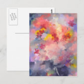 Verjaardagsbloemen voor jou briefkaart (Voorkant / Achterkant)