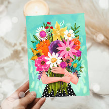 Verjaardagsboeket Bloemen Vrouw Moeder