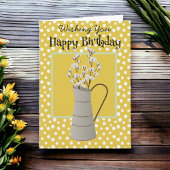 Verjaardagsboerderij Boeket WillowsGevouwen Note K Notitiekaartje