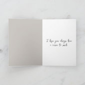 Verjaardagsbord van muiskarton kaart (Binnen)