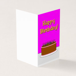 Verjaardagsbrand Kaart