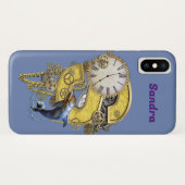 verjaardagsbrief van Steampunk Capital Case-Mate iPhone Case (Achterkant (horizontaal))