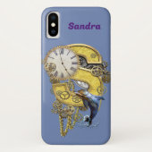 verjaardagsbrief van Steampunk Capital Case-Mate iPhone Case (Achterkant)