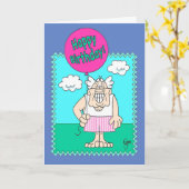 VERJAARDAGSBRIEFS KAART (Gele Bloem)