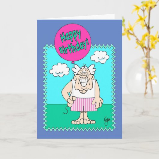 VERJAARDAGSBRIEFS KAART (Gele Bloem)