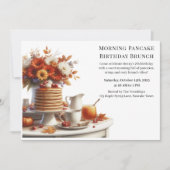 Verjaardagsbrunch met ochtendpannenkoeken | Gezell Kaart (Voorkant)