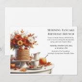 Verjaardagsbrunch met ochtendpannenkoeken | Gezell Kaart (Voorkant / Achterkant)