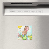 verjaardagsbunny magnet (Insitu (Vaatwasser))