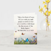 VERJAARDAGSCAART 1 KAART (Gele Bloem)