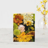 VERJAARDAGSCAART 2 KAART (Gele Bloem)