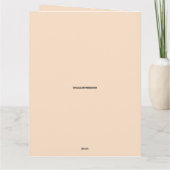 VERJAARDAGSCABINE VAN HET GRID-WENSKAART KAART (Achterkant)