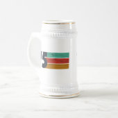 Verjaardagscadeau 1975 vintage bierpul (Voorkant links)