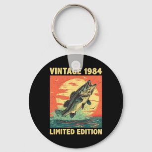 Verjaardagscadeau 1984 Vissen Visser Vis Cadeau Ve Sleutelhanger