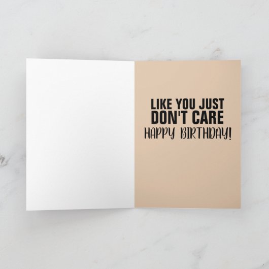 VERJAARDAGSCADEAU 60 JAAR FUNNY Kaarten (Binnen)