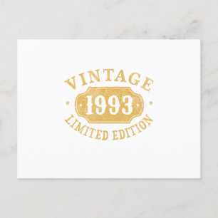 Verjaardagscadeau Best Limited voor de jaren 1993 Briefkaart