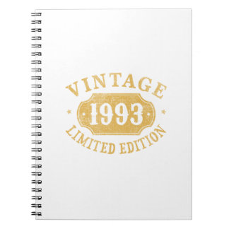 Verjaardagscadeau Best Limited voor de jaren 1993 Notitieboek