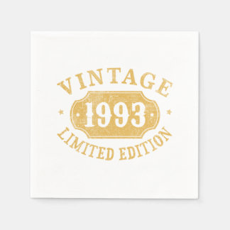 Verjaardagscadeau Best Limited voor de jaren 1993 Servet