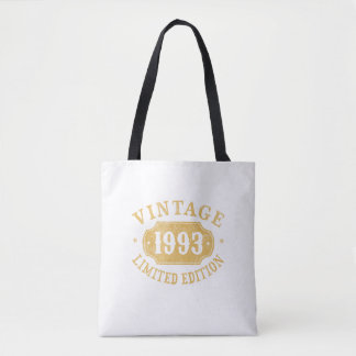 Verjaardagscadeau Best Limited voor de jaren 1993 Tote Bag