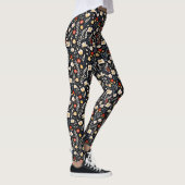 Verjaardagscadeau | Bloemmotief Leggings (Rechts)