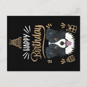 Verjaardagscadeau Border Collie Briefkaart