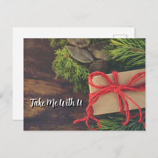 verjaardagscadeau briefkaart (Voorkant / Achterkant)