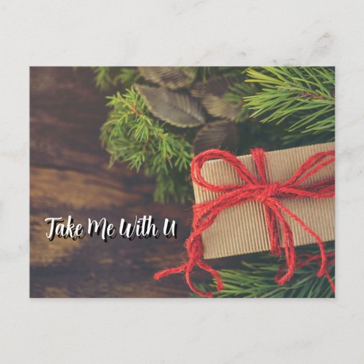 verjaardagscadeau briefkaart (Voorkant)