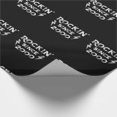 Verjaardagscadeau Classic Rock voor de jaren 2000 Cadeaupapier (Hoek)