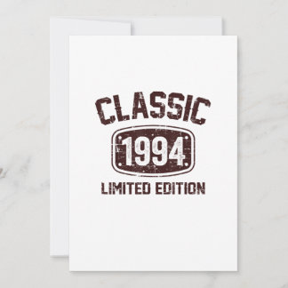 Verjaardagscadeau Classic voor de jaren 1994 Limit Kaart