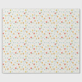 verjaardagscadeau | De aarde lacht in bloemen Cadeaupapier (Vlak)