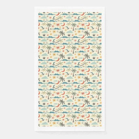 Verjaardagscadeau | De Oceaan Is Een Centraal Beel Servet (Voorkant)