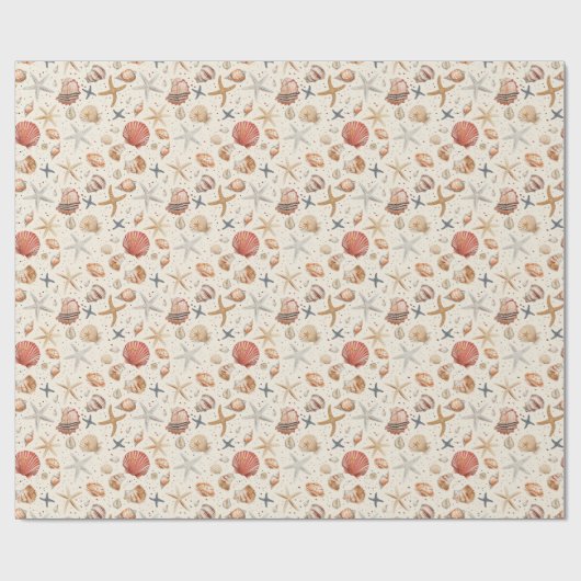 Verjaardagscadeau | De zee is emotie belichaamd Cadeaupapier (Vlak)