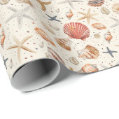 Verjaardagscadeau | De zee is emotie belichaamd Cadeaupapier (Rol Hoek)