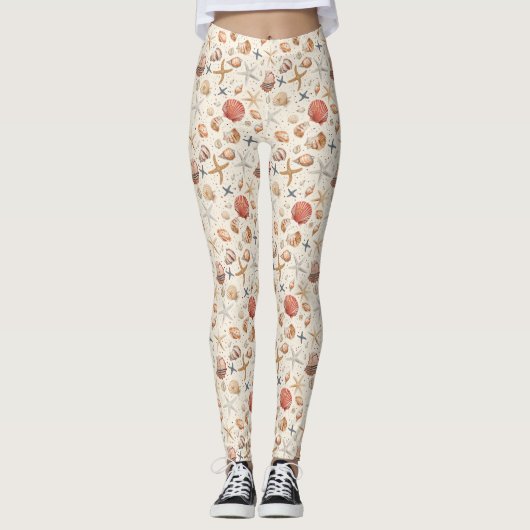 Verjaardagscadeau | De zee is emotie belichaamd Leggings (Voorkant)