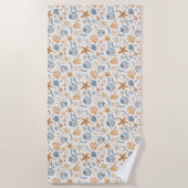 Verjaardagscadeau | De zee leert geduld Strandlaken (Voorkant)