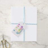 Verjaardagscadeau-etiket Cadeaulabel (Met Touw)