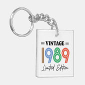 verjaardagscadeau | Gepersonaliseerd Sleutelhanger (Voorkant Links)