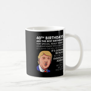 Verjaardagscadeau Grappig Trump Quote Shirt voor m Koffiemok