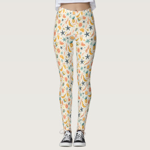 Verjaardagscadeau   Het strand is waar ik mezelf v Leggings