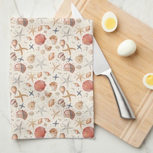 verjaardagscadeau | Het Zee is een incarnatie van  Theedoek (Quarter Fold)