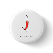 Verjaardagscadeau hete waar button badge