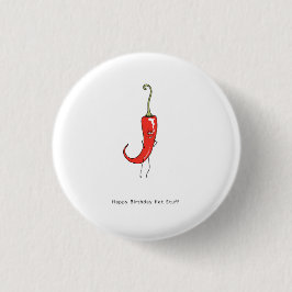 Verjaardagscadeau hete waar button badge