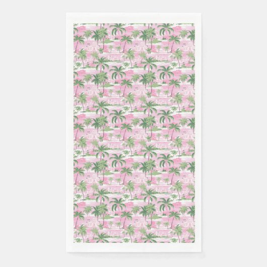 Verjaardagscadeau | Ik hou van de oceaan Servet (Voorkant)