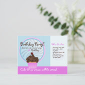 verjaardagscadeau kaart (Staand voorkant)