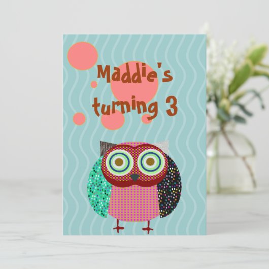 verjaardagscadeau kaart (Staand voorkant)