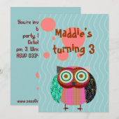 verjaardagscadeau kaart (Voorkant / Achterkant)