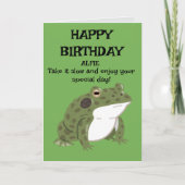 VERJAARDAGSCADEAU KAART (Voorkant)